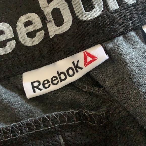 Reebok Grey Sweatpants drawstring joggers size small - Picture 2 of 13